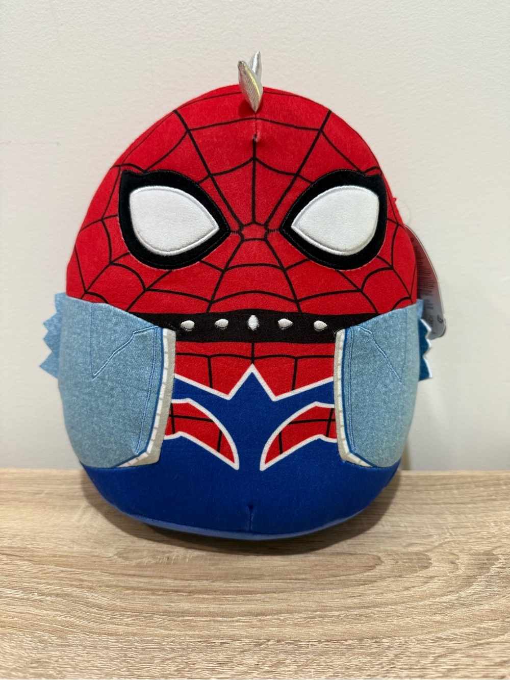Squishmallows Marvel Spider-Punk 10" Plush Hobie Brown Kellytoy Jazwares NWT